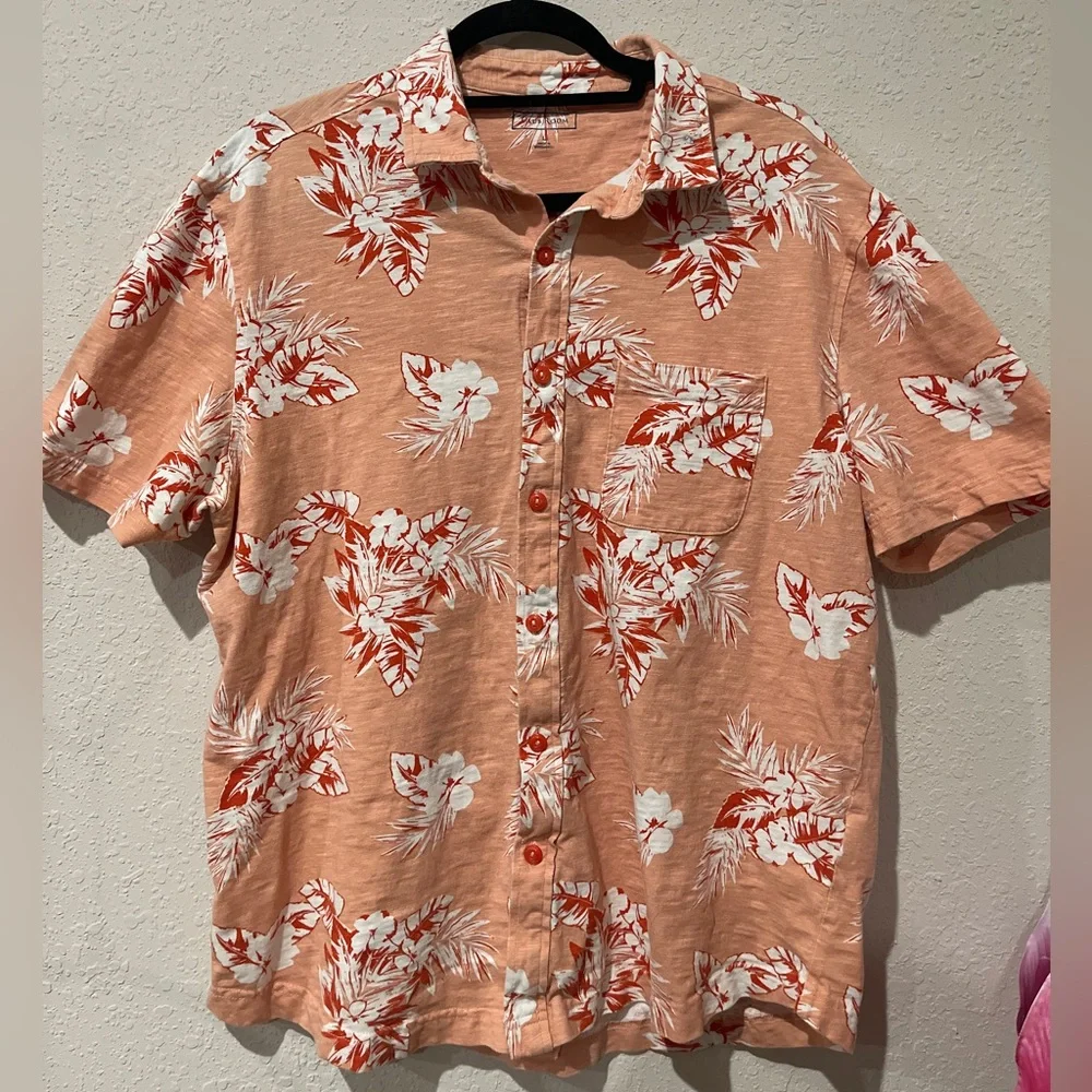 Club Room Floral Button Down Shirt - Picture 1 of 3